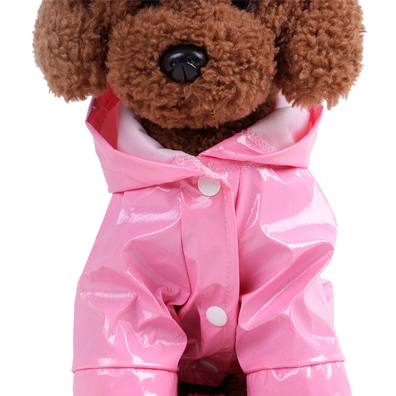 Petmiva Small Waterproof Coat Raincoat for Dogs & Cats