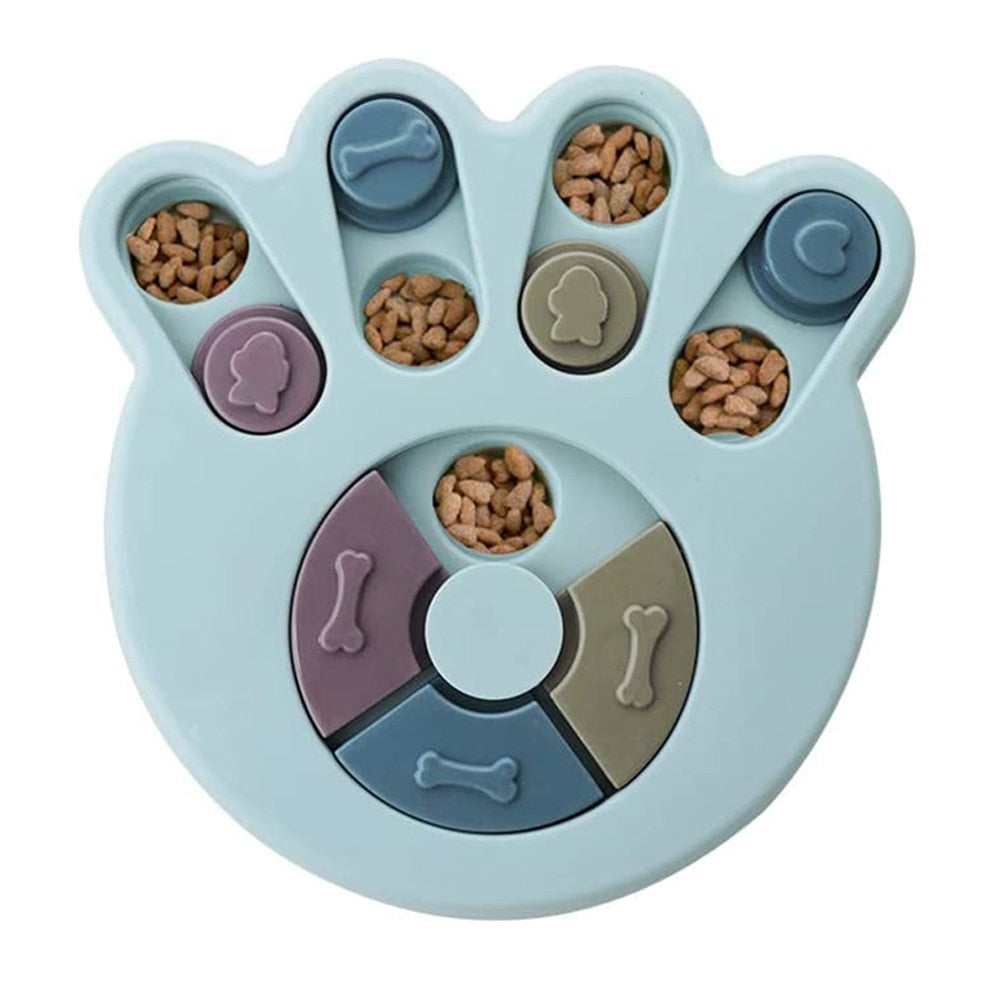 Petmiva Paw TreatTrekker Interactive Puzzle Toy for Dogs & Cats