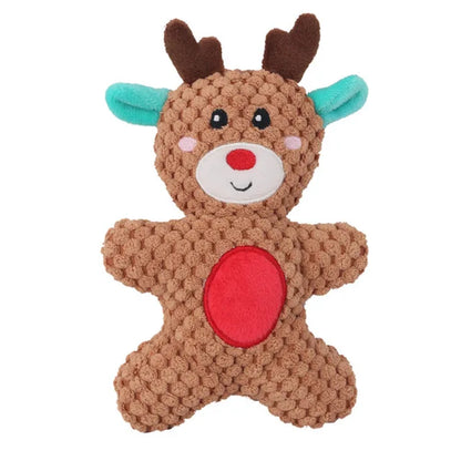 Petmiva Nicholas Christmas Toy for Dogs & Cats – Holiday Pet Toy