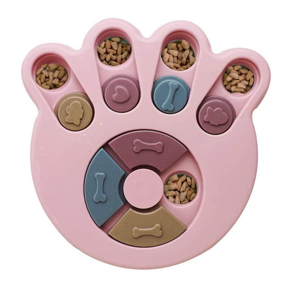 Petmiva Paw TreatTrekker Interactive Puzzle Toy for Dogs & Cats