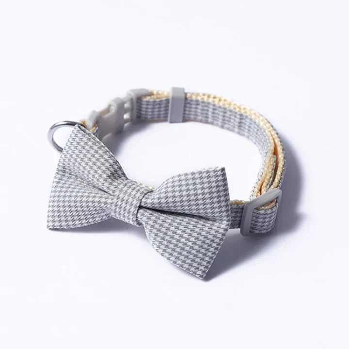 Bowtie Collar for Dogs & Cats – Classic Pet Accessory