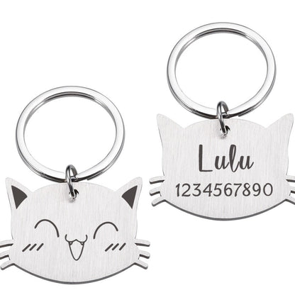Petmiva Name Tag Pet ID Accessory for Cats