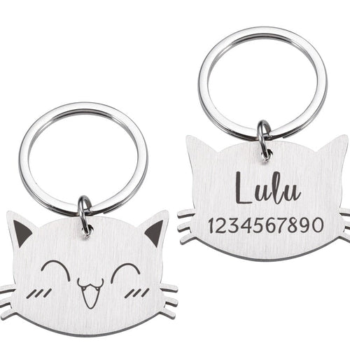 Petmiva Name Tag Pet ID Accessory for Cats