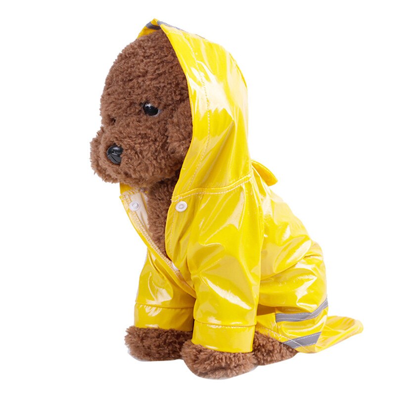 Petmiva Small Waterproof Coat Raincoat for Dogs & Cats