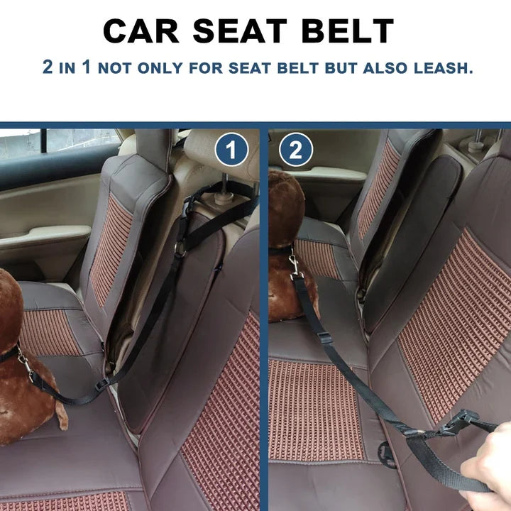 Petmiva Pet Car Seat Belt for Dogs & Cats – Safety Restraint
