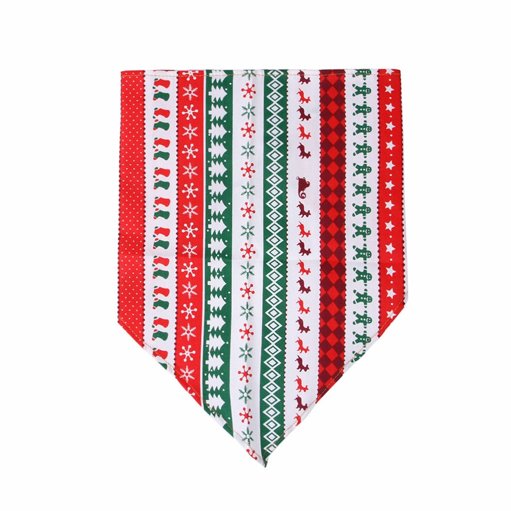 Petmiva Benny Christmas Pet Bandana for Dogs & Cats
