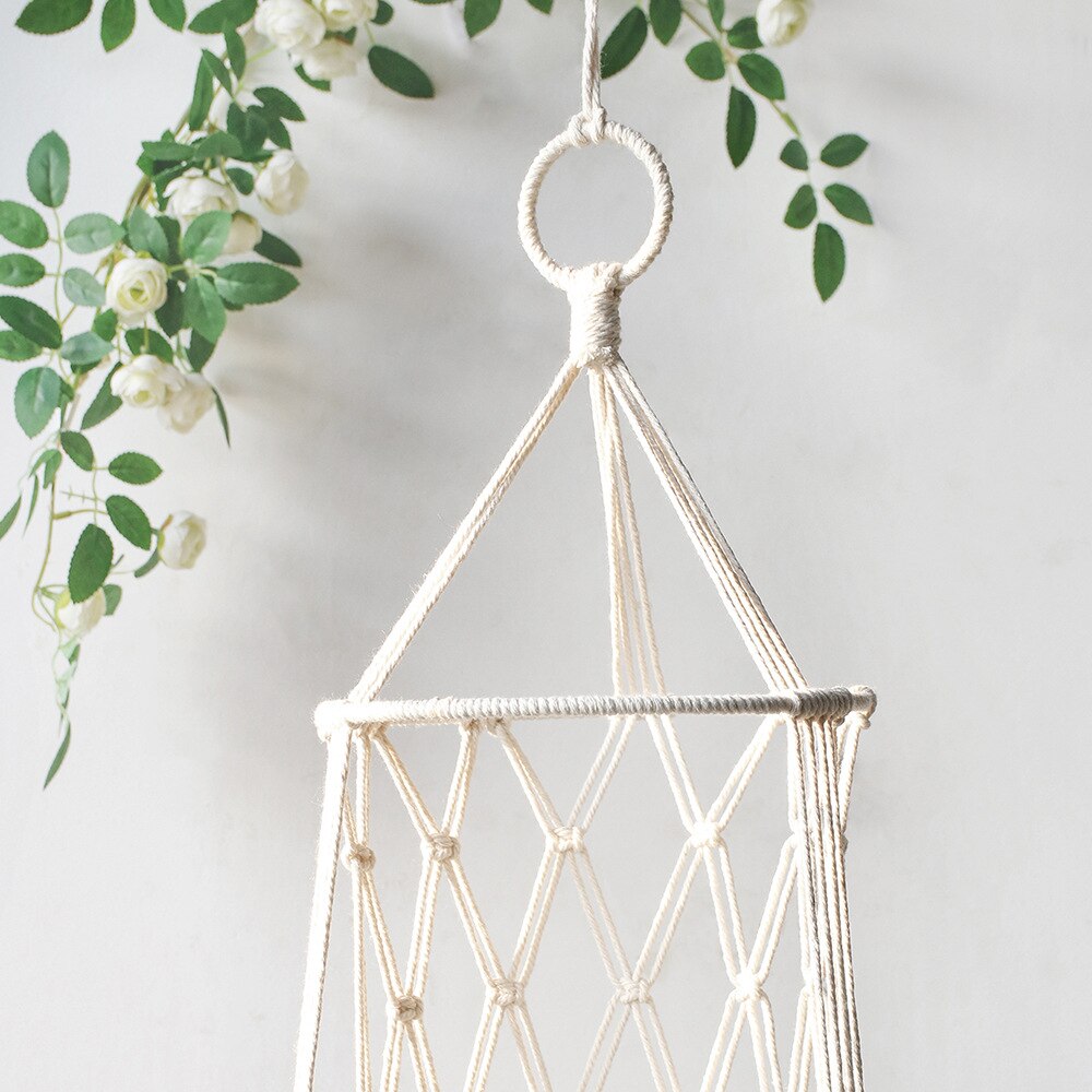 Petmiva Macrame Rope Hammock for Cats – Hanging Pet Bed