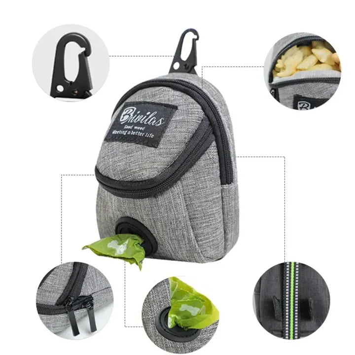 Petmiva Portable Training Treat Bag for Dogs & Cats