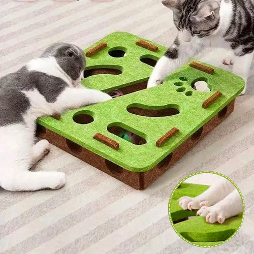 Petmiva PawMaze Interactive Puzzle Toy for Cats