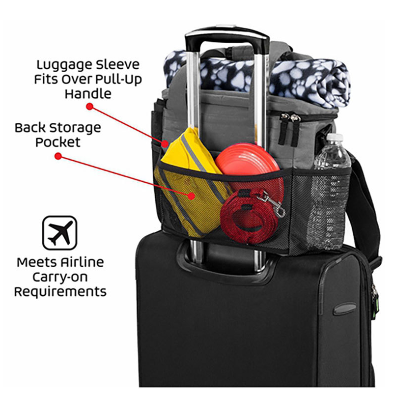 Petmiva Puppino Porter Travel Carrier Bag for Dogs & Cats