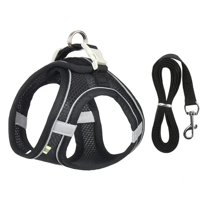 Petmiva Reflective Jogaw Harness for Dogs & Cats – Adjustable Vest