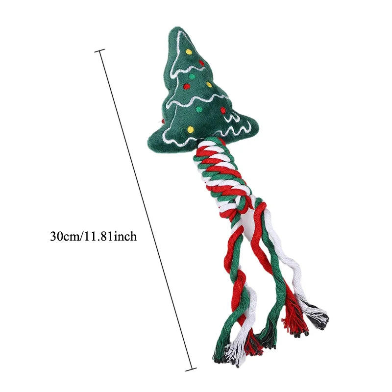 Petmiva Silas Christmas Plush Toy for Dogs & Cats – Holiday Fun