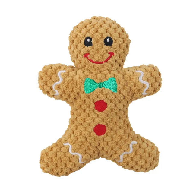 Petmiva Nicholas Christmas Toy for Dogs & Cats – Holiday Pet Toy
