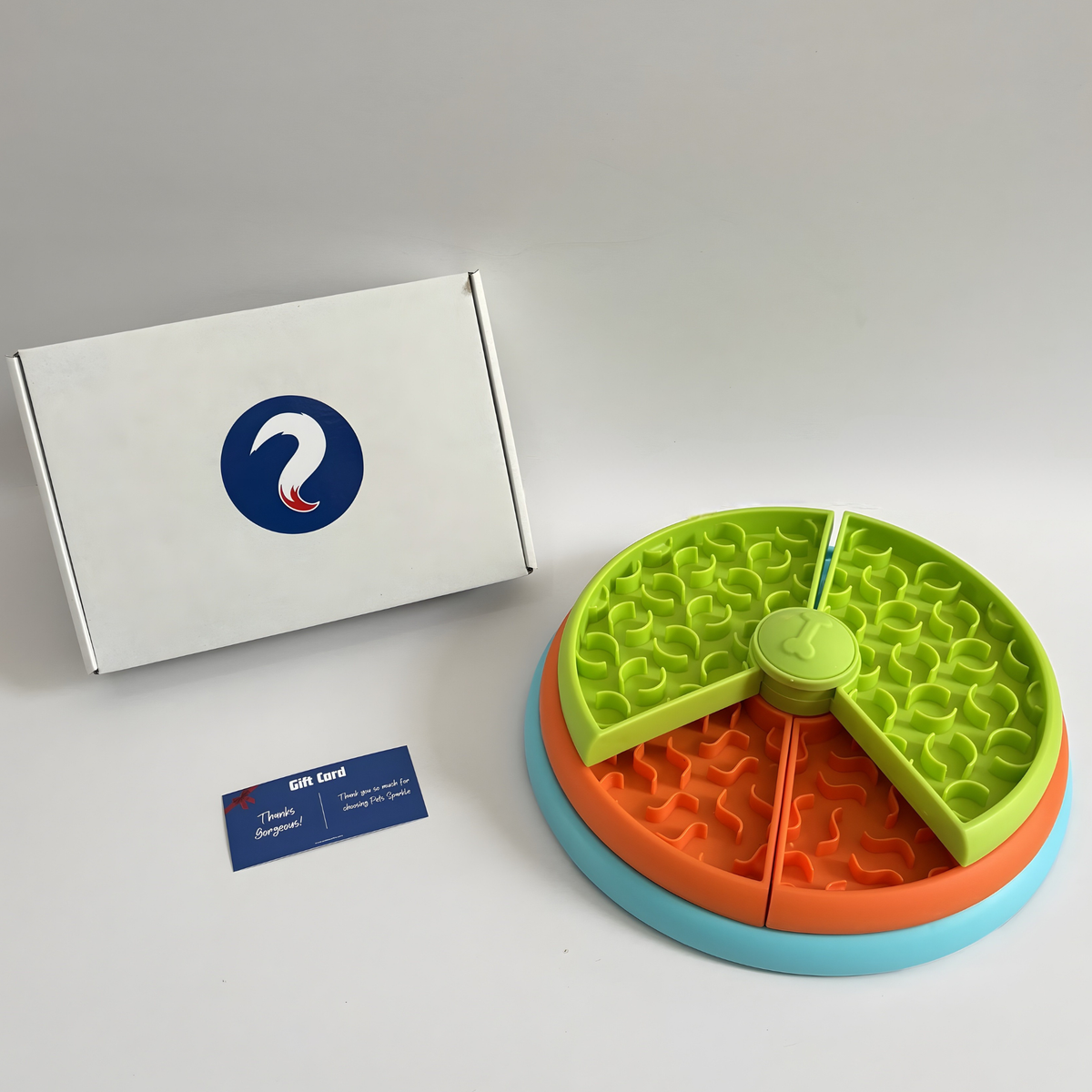 Petmiva Triple Maze Slow Feeder Bowl for Dogs & Cats – Anti-Gulping