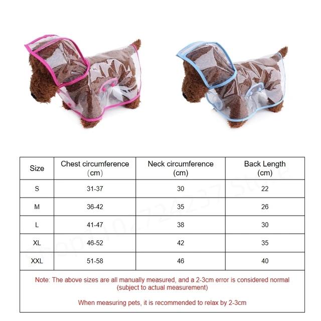 Petmiva Hooded Raincoat for Dogs & Cats – Waterproof Jacket