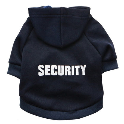 Petmiva Security Hoodie for Dogs & Cats – Pet Sweatshirt