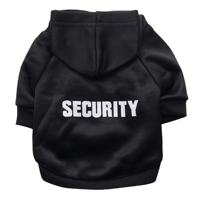 Petmiva Security Hoodie for Dogs & Cats – Pet Sweatshirt