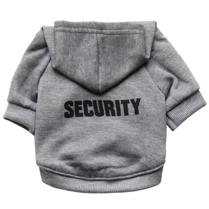 Petmiva Security Hoodie for Dogs & Cats – Pet Sweatshirt