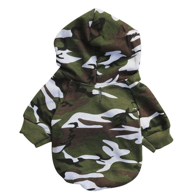 Petmiva Little Camo Hoodie for Dogs & Cats – Pet Clothing
