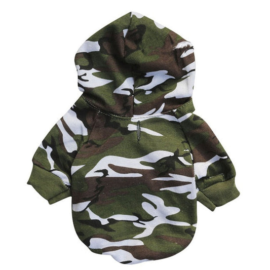 Petmiva Little Camo Hoodie for Dogs & Cats – Pet Clothing