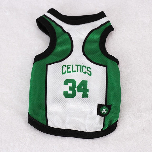 Petmiva Basketball Shirt Pet Outfit for Dogs – Sporty Design