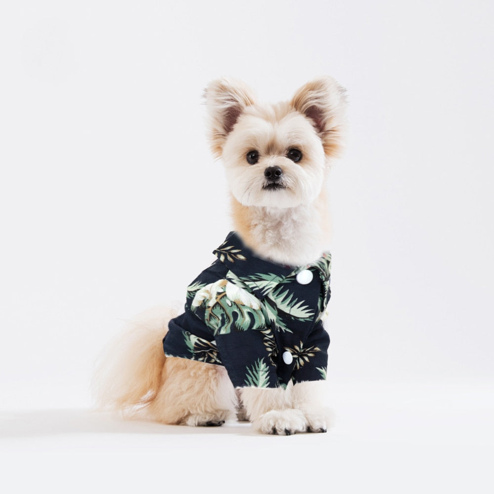 Petmiva Hawaii Beach Shirt for Dogs & Cats – Summer Wear