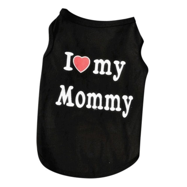 Petmiva Mommy Valentine T-Shirt for Dogs & Cats – Pet Clothing