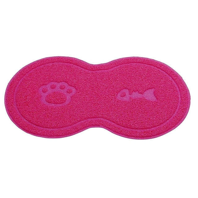 Petmiva Non-Slip Pet Feeding Mat Placemat for Dog & Cat Bowls