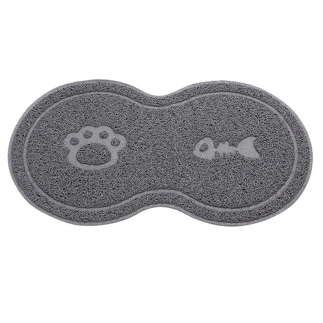 Petmiva Non-Slip Pet Feeding Mat Placemat for Dog & Cat Bowls
