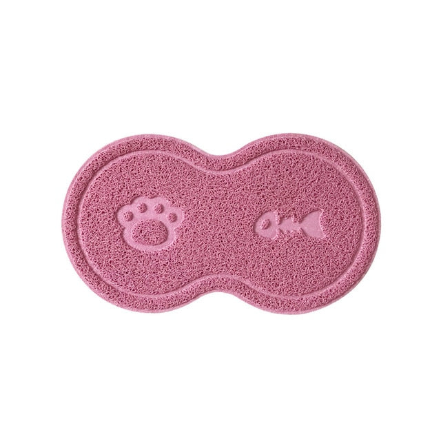 Petmiva Non-Slip Pet Feeding Mat Placemat for Dog & Cat Bowls