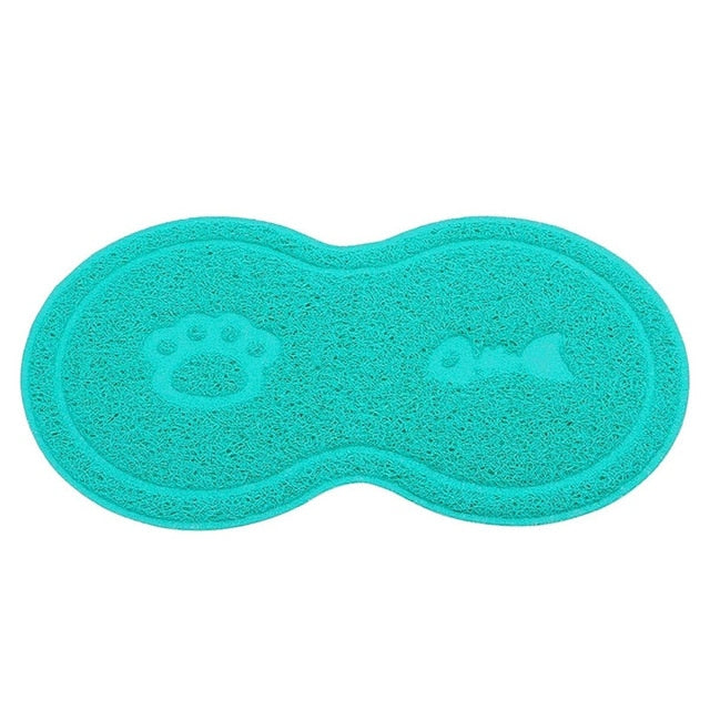 Petmiva Non-Slip Pet Feeding Mat Placemat for Dog & Cat Bowls