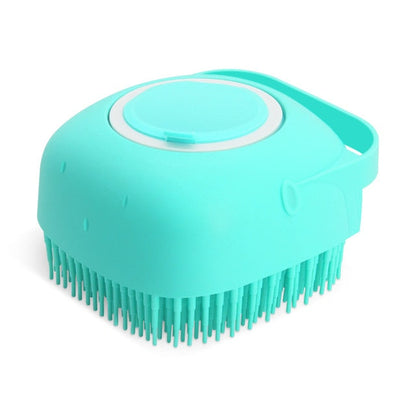 Petmiva Shampoo Brush Pet Grooming Scrubber for Dogs & Cats