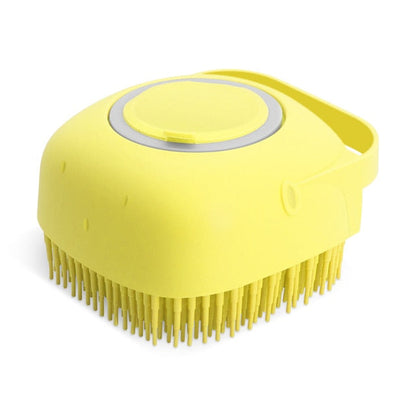Petmiva Shampoo Brush Pet Grooming Scrubber for Dogs & Cats