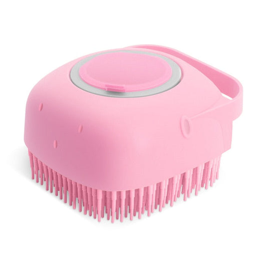 Petmiva Shampoo Brush Pet Grooming Scrubber for Dogs & Cats