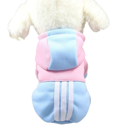 Petmiva 3 Stripes Pet Sweater for Dogs & Cats – Sporty Knit Outfit
