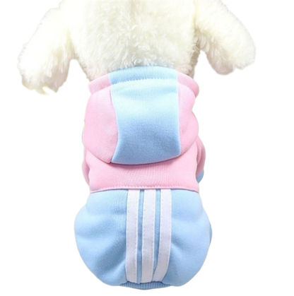 Petmiva 3 Stripes Pet Sweater for Dogs & Cats – Sporty Knit Outfit