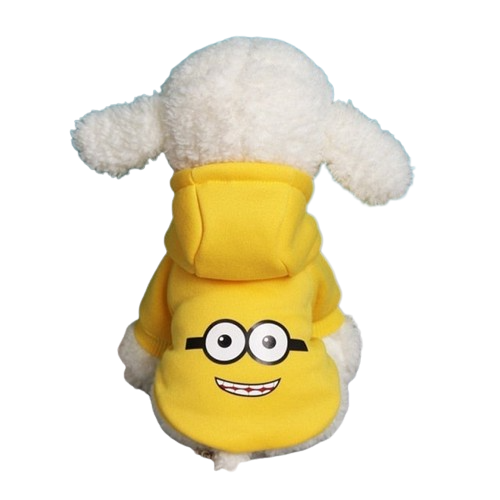 Petmiva Minions Hoodie for Dogs & Cats – Pet Clothing