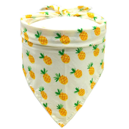 Petmiva Fruity Pet Bandana for Dogs & Cats – Colorful Neck Scarf